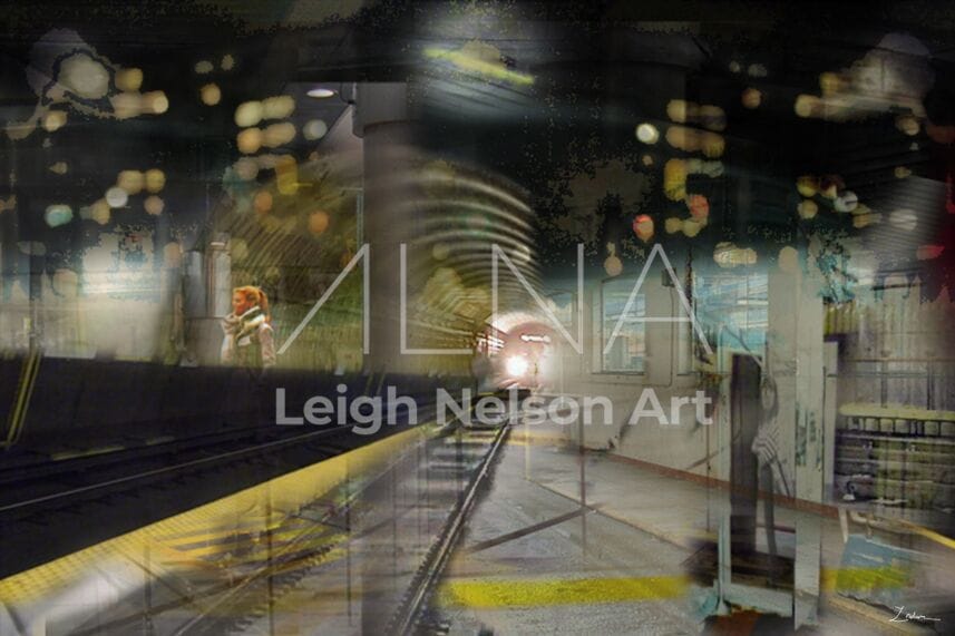 Deep Tunnel wall art print – modern art wall decor - Canadian photography artwork