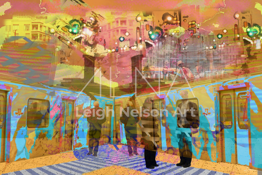 Library Tunnel fine art print for sale online