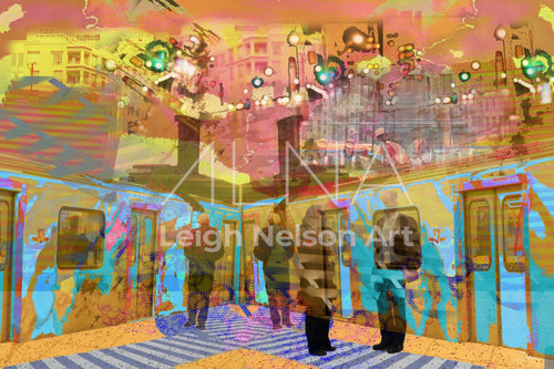 Library Tunnel fine art print for sale online