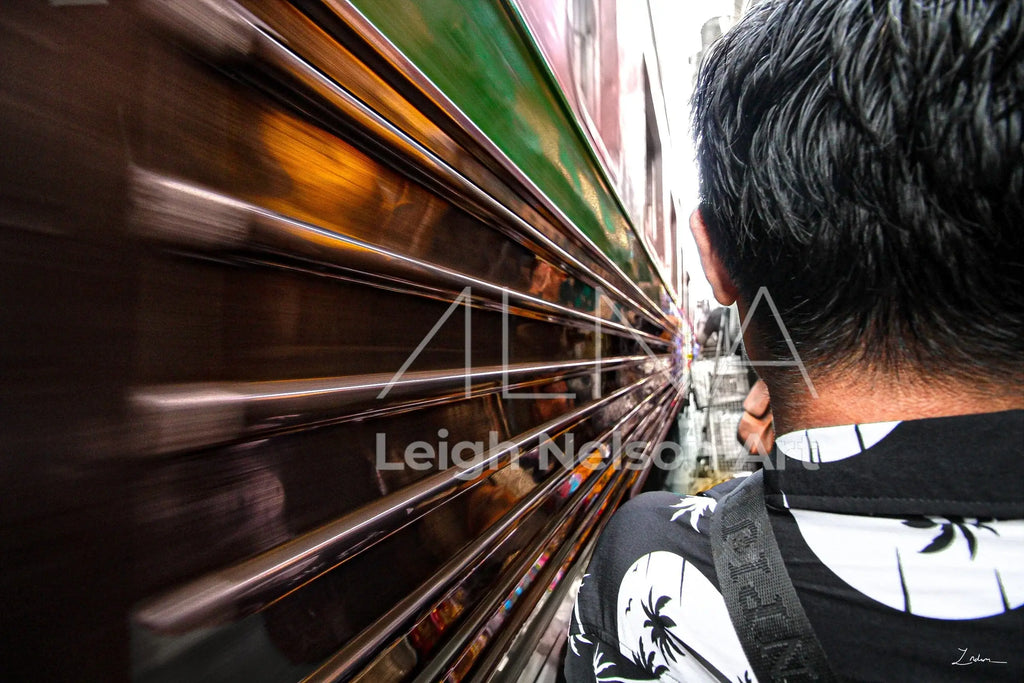 thailand train market fine art photography-wall art decor